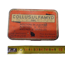 Antique COLLSULFAMYD Dry Metal Box