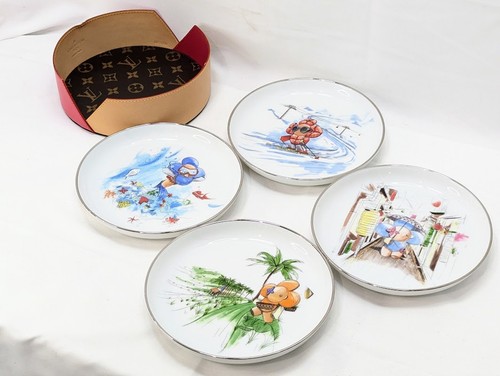 Lot assiettes louis - lot, 4