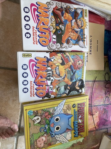 Lot manga naruto tome et - naruto,