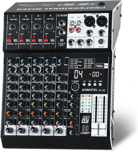Channel audio mixer - mixer, 99