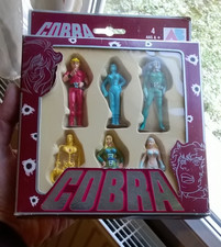 COBRA 6 Figurines AB TOYS 1982