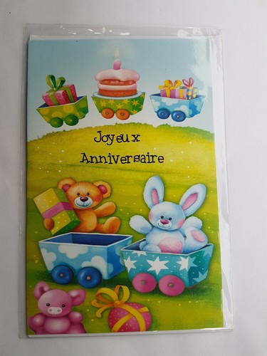 Neuf carte anniversaire - carte,
