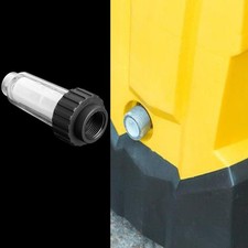 Filtre à Eau pour Karcher K2-K7 Nettoyeurs Haute Pression Transparent + Noir