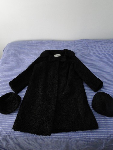 Manteau fourrure astrakan - fourrure, en