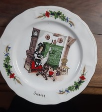 Assiette Alsace décor