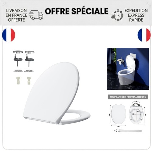 Abattant rainsworth rond - abattant,
