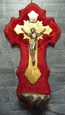 ANCIEN BENITIER/CRUCIFIX/CROIX