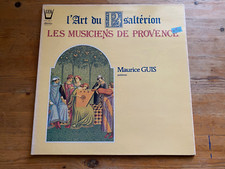 L'Art Du Psalterion LP Arion Les Musiciens Du Provence Maurice Guis