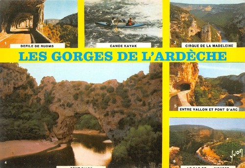 Gorges ardeche ruoms - gorges,
