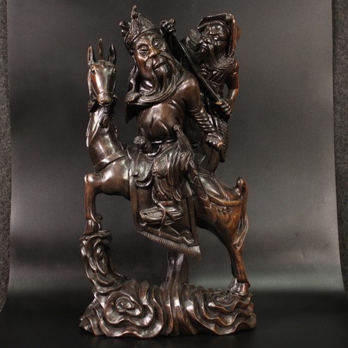 Sculpture oriental bois - oriental,