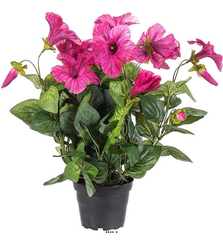 Petunia artificiel pot 38 - artificiel, h