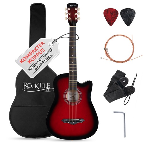 Pack guitare acoustique folk - guitare, 6