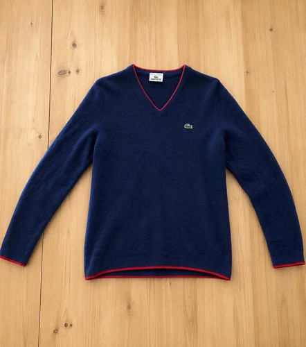 Pull lacoste bleu - lacoste, v