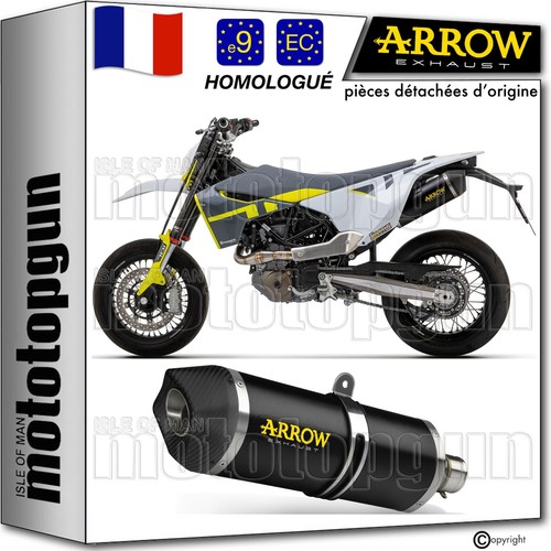 Arrow pot echappement approuve - echappement,