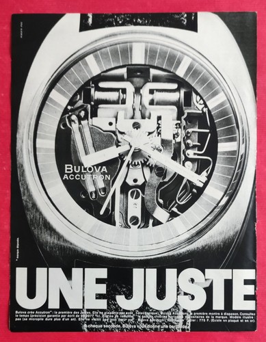 Publicité presse montre - publicité,