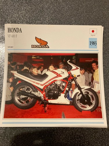 Carte fiche moto collection - carte,