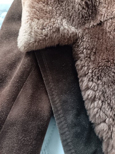 Manteau fourrure véritable - manteau,