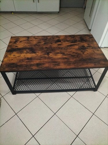 Table basse style industriel - table,