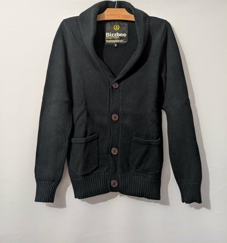 Gilet bleu marine coton épais