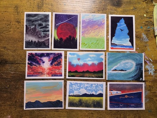 Aceo mystery misprints my - aceo,
