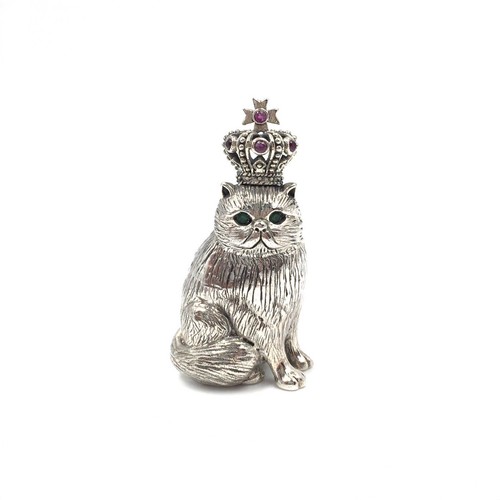 Figurine miniature argent - en,