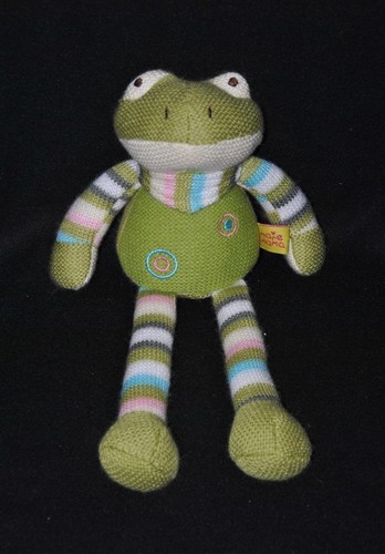 Peluche doudou grenouille mare - doudou,