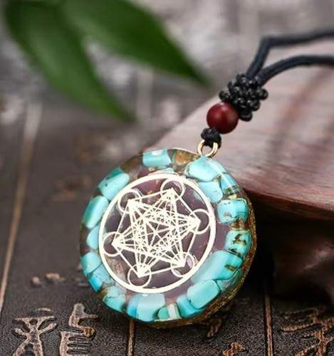 Pendentif métatron orgonite - métatron,