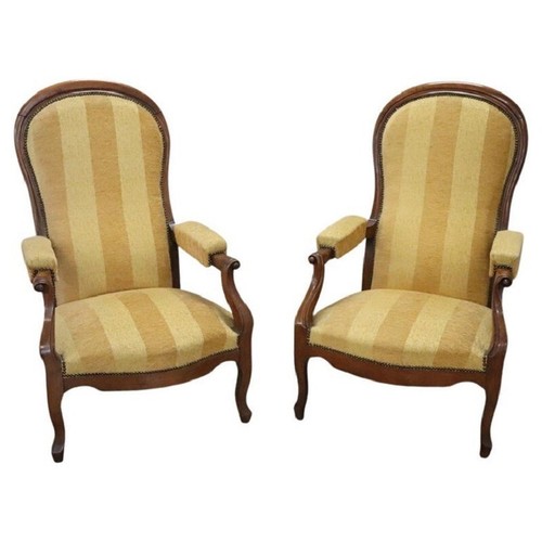 Paire anciens fauteuils - paire,