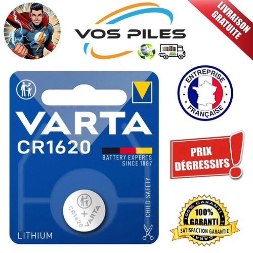 Pile bouton varta lithium - pile, 3v