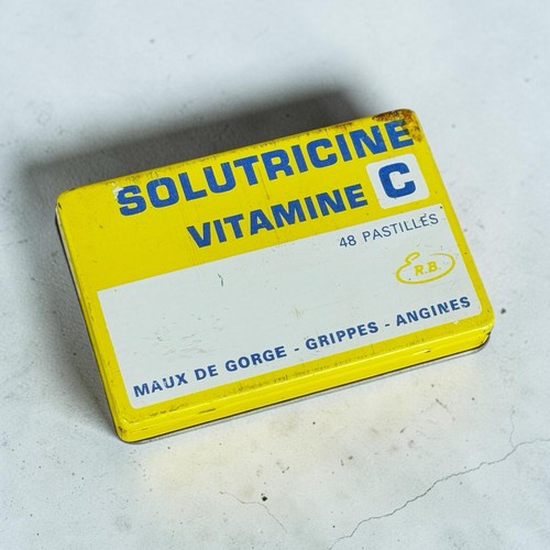 Ancienne boîte solutricine - ancienne,