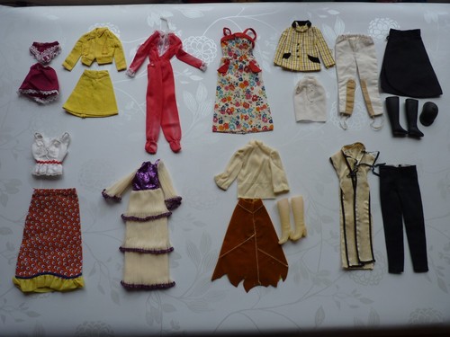 Tenues barbie vintage 1973 - tenues,