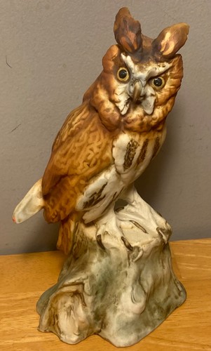 Vintage tay horned owl - vintage, (italy)