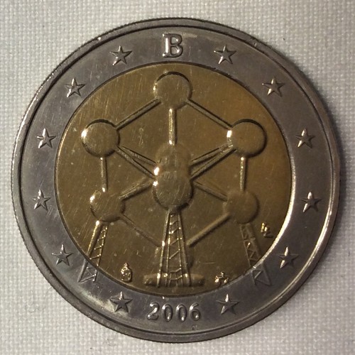 Euro belgique 2006 atomium - belgique,