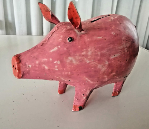 Ancienne tirelire artisanale - ancienne,