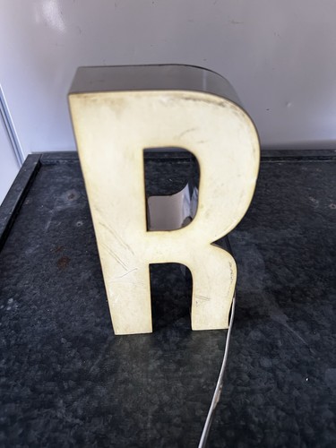 Lettre enseigne lumineuse - lettre,