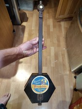 Rare Vintage Milwaukee Braumeister Beer Advertising One String Guitar - Plays!