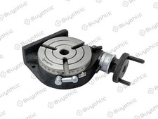 Table de fraisage rotative MT2 4" (100 mm) alésage central - horizontal et ve...