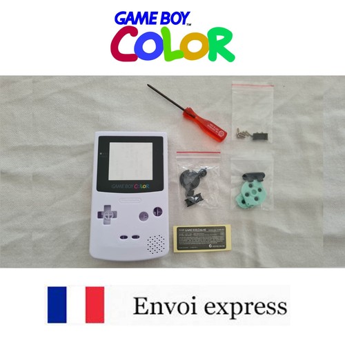 Coque game boy color - coque, blanc