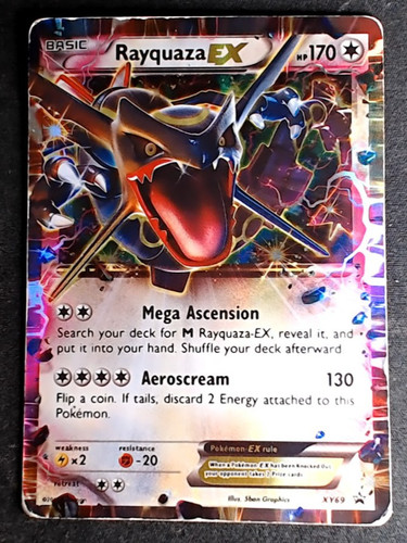 Rayquaza xy69 pokémon jcc - xy69,
