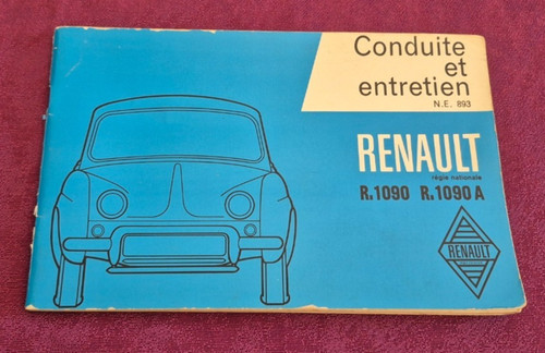 Renault dauphine r 1090 - , r.1090