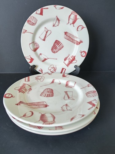 Assiettes plates vintage