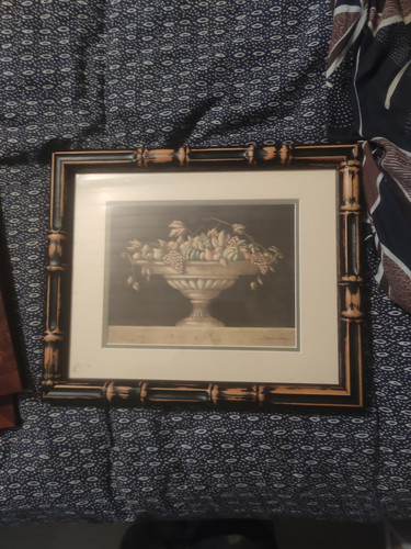 Ancien tableau nature morte - tableau,