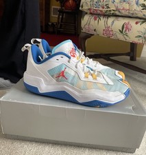 Jordan One Take 4 Denver Nuggets White Lagoon Pulse Westbrook Size 11.5