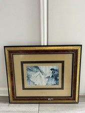 Reclining Nude Louis Icart Art Deco Etching Woman Rare William Russell Flint