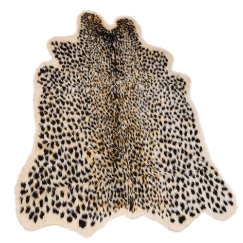 Tapis imprimé léopard