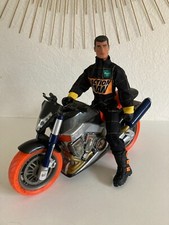 👿 Action Man X Missions Turbo Bike Moto Hasbro Vendu Avec la Figurine 