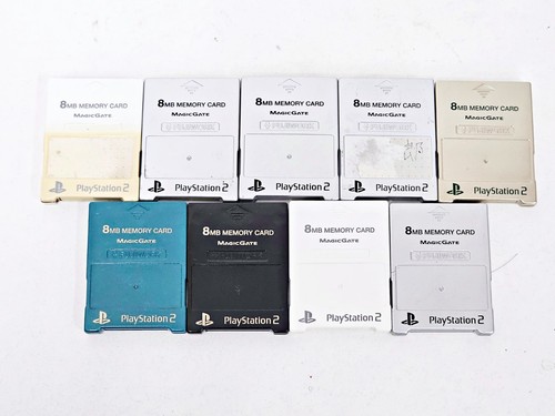 Lot carte mémoire - , playstation