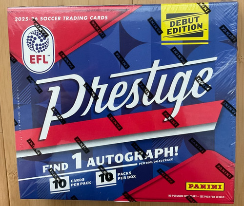 2025 panini prestige efl - panini,