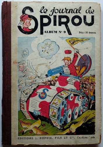 Spirou album reliure 9 - 9, /