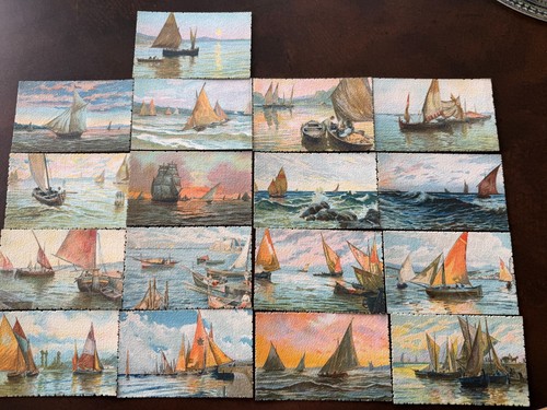 Lot cartes postales - 17,